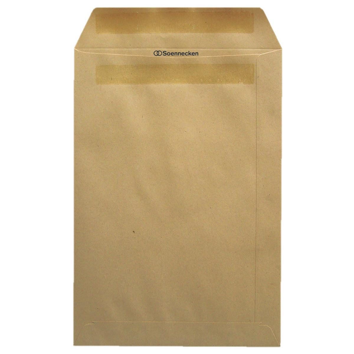 Soennecken Versandtasche Soennecken Versandtasche 2952 B4 110g oF sk braun 250 St./Pack.