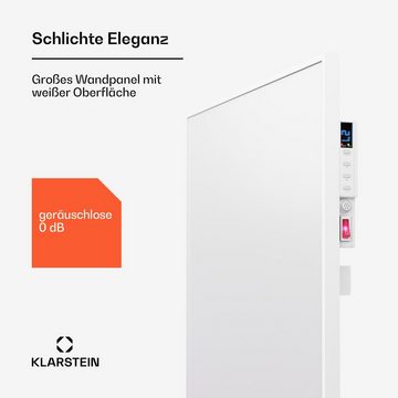 Klarstein Heizkörper Wonderwall Air Smart, elektrischer Infrarot Heizung mit Thermostat Wärmestrahlung