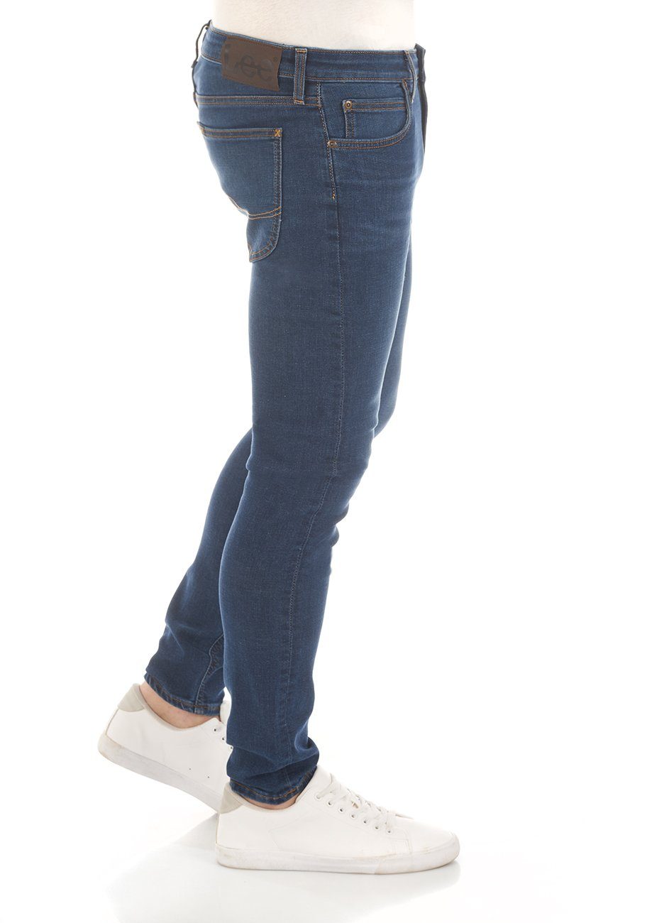 Jeans Hose Martha Skinny-fit-Jeans Lee® Dark mit Malone Stretch L736QDHQ