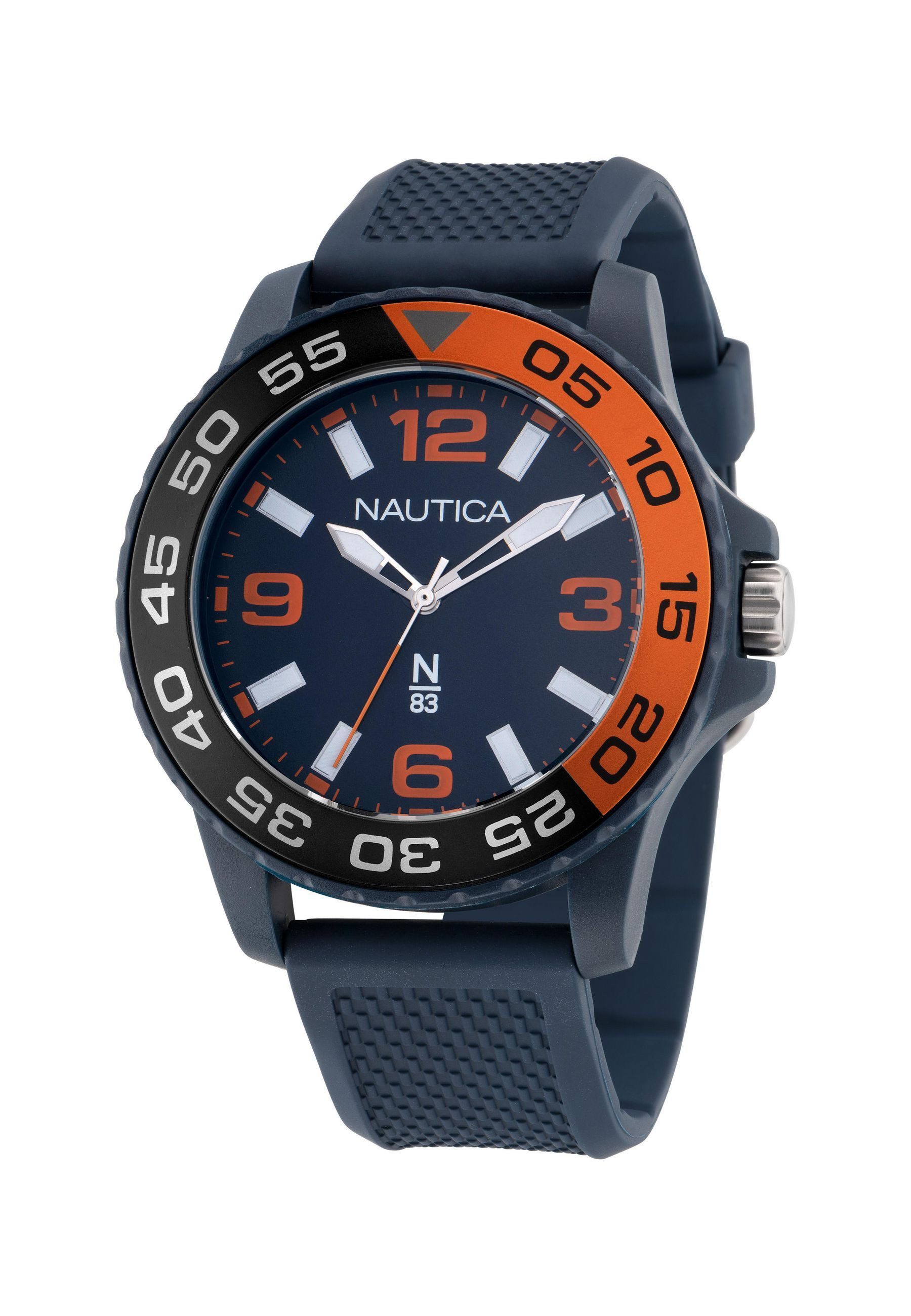 NAUTICA Quarzuhr FINN WORLD, (1-tlg), Quartz Analog