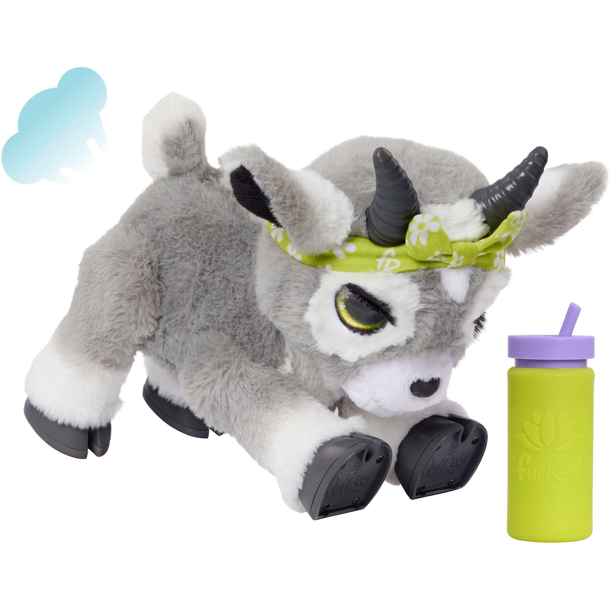 Just Play Kuscheltier Just Play furReal Daisy Yoga-Ziege mit Bewegungs-