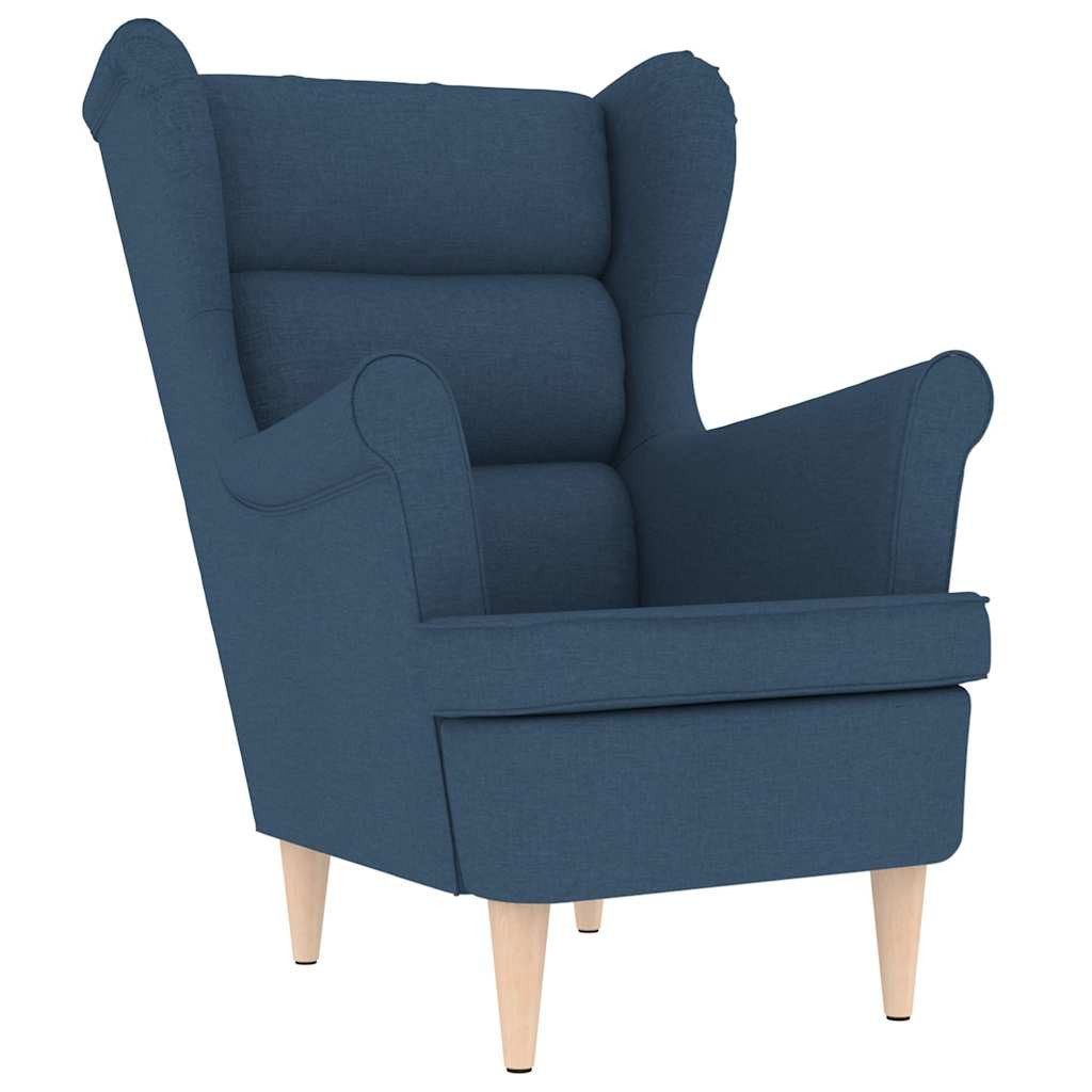 vidaXL Sessel, Sessel Blau 74x84x100 cm günstig online kaufen