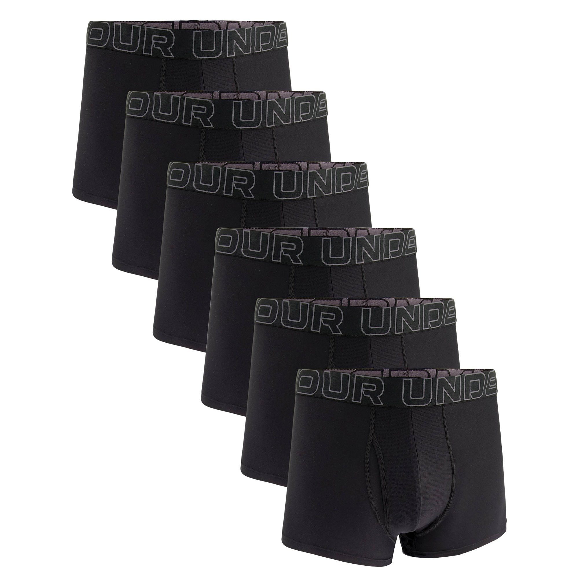 Under Armour® Boxer Herren Boxershort 6er Pack Polyester (Packung, 6er Pack)