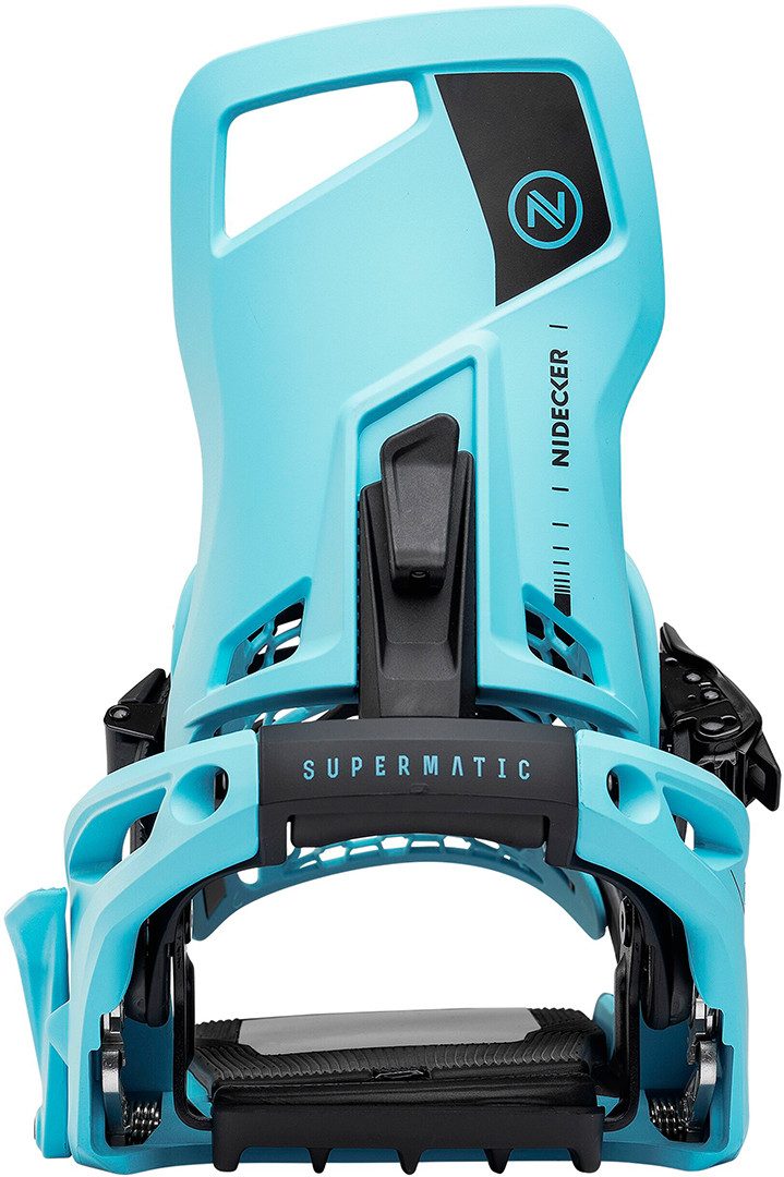 Nidecker Snowboardbindung NIDECKER SUPERMATIC Bindung escape cyan