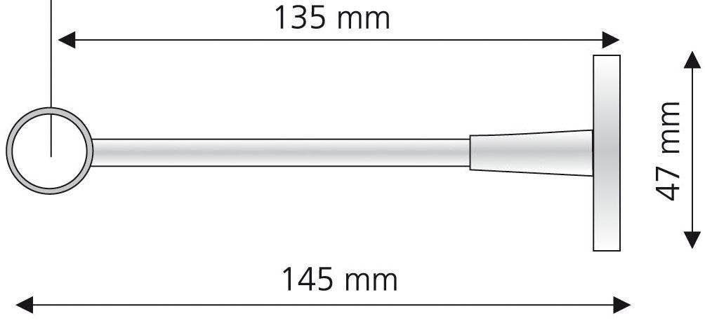 Liedeco Träger, Gardinenstangen, (1-St), für Gardinenstangen günstig online kaufen