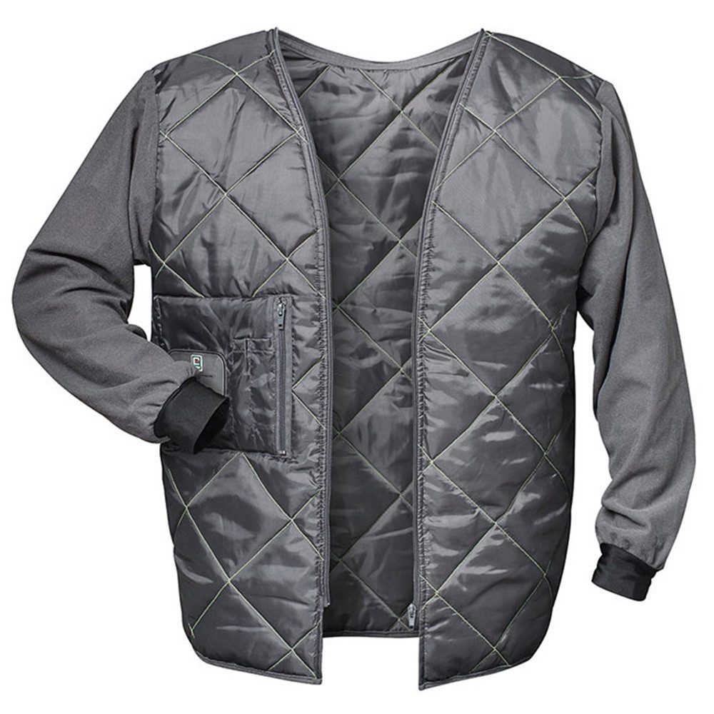 Elysee Arbeitsjacke Warnschutz-Winterjacke 2in1 "NIKLAS"Orange/Grau