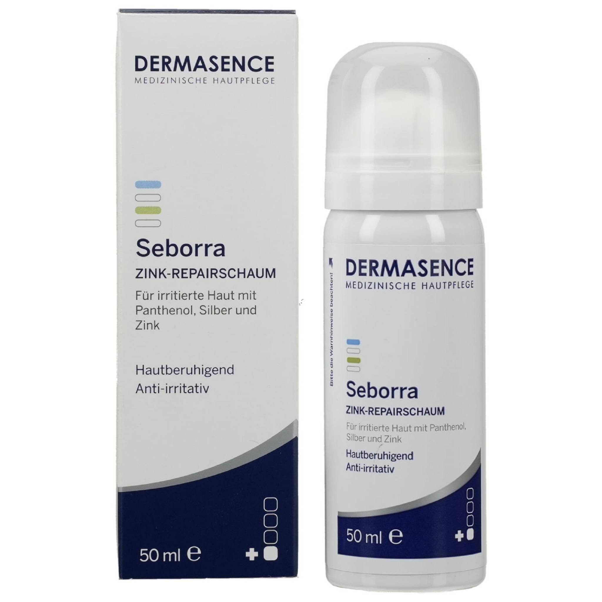 Dermasence Rasierschaum DERMASENCE Seborra Zink-Repairschaum 50ml PZN 17867536