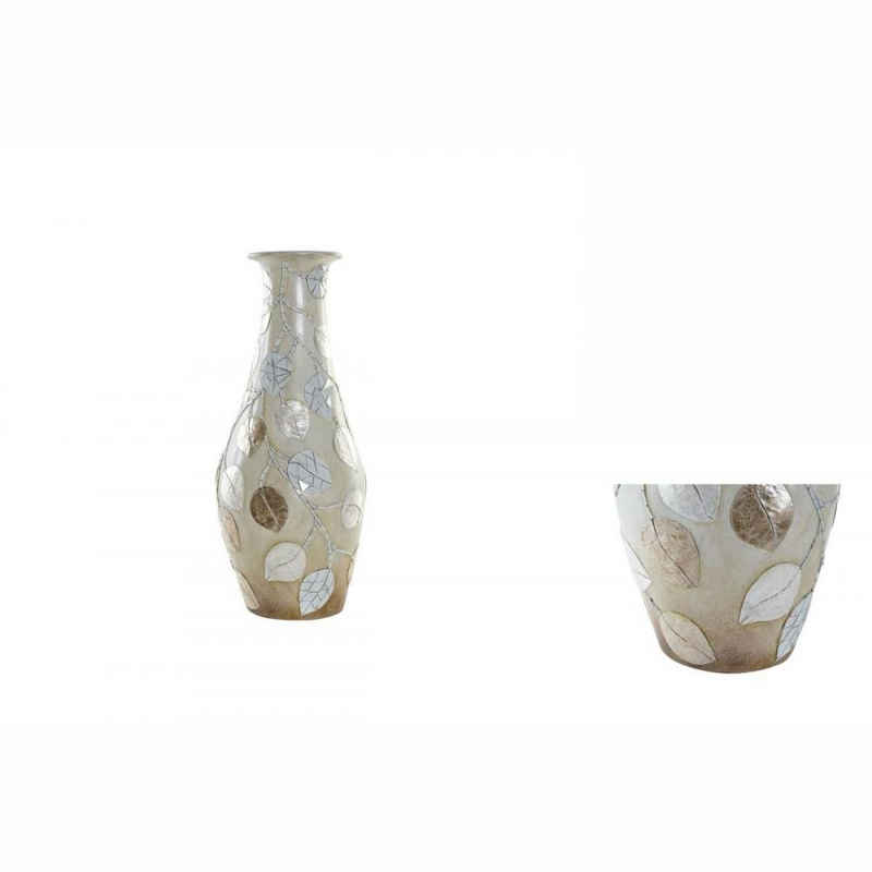 DKD Home Decor Dekovase »Vase DKD Home Decor Braun Beige Glas Terrakotta Bali 25 x 25 x 60 cm«