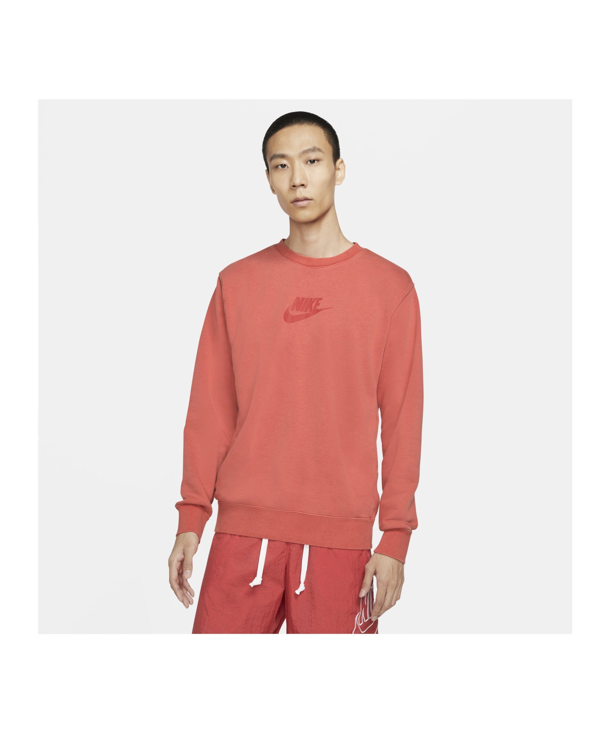 Nike Sportswear Sweatshirt Terry Essentials+ Sweatshirt Crew rot French