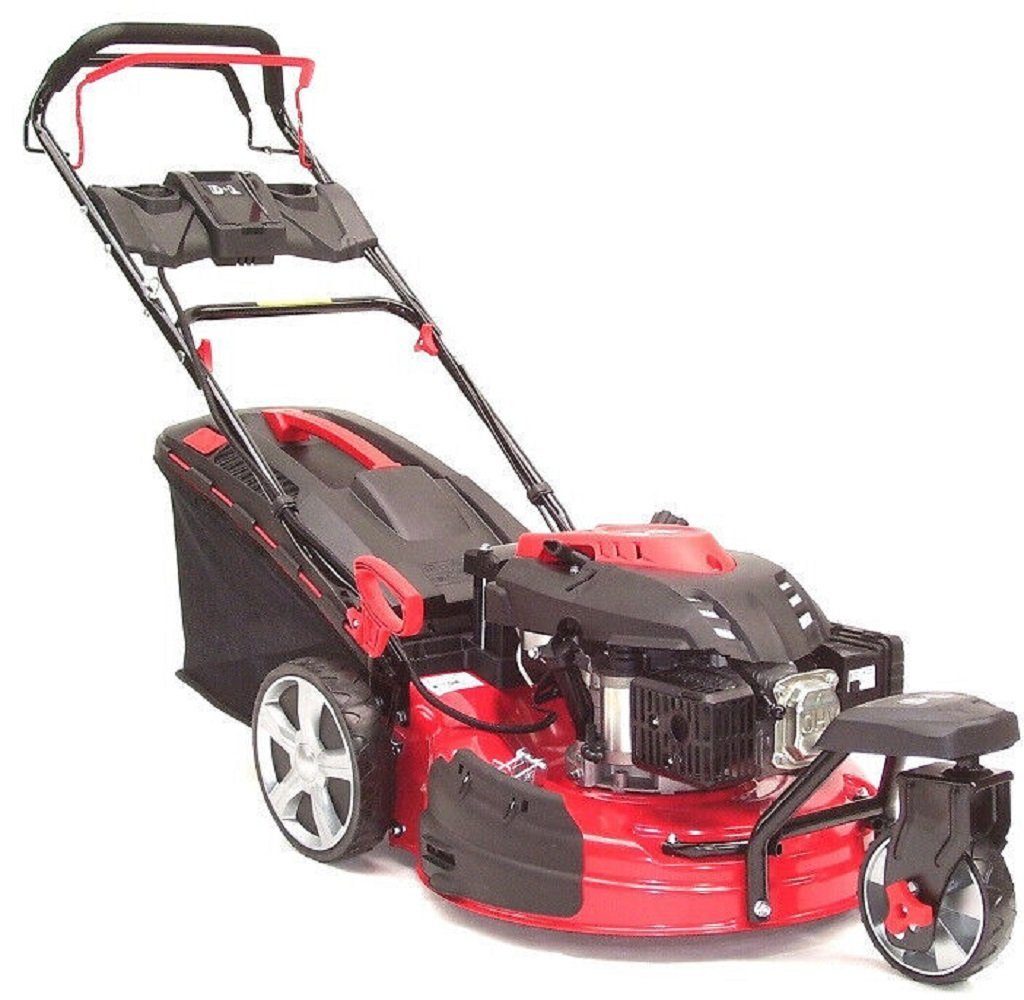 Apex Benzinrasenmäher Benzin Rasenmäher 53cm Trike E-Start Rad-Antrieb 3-Rad 55824