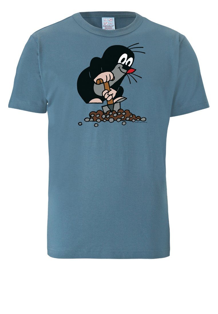 Herren Shirts LOGOSHIRT T-Shirt Der Kleine Maulwurf mit niedlichem Print