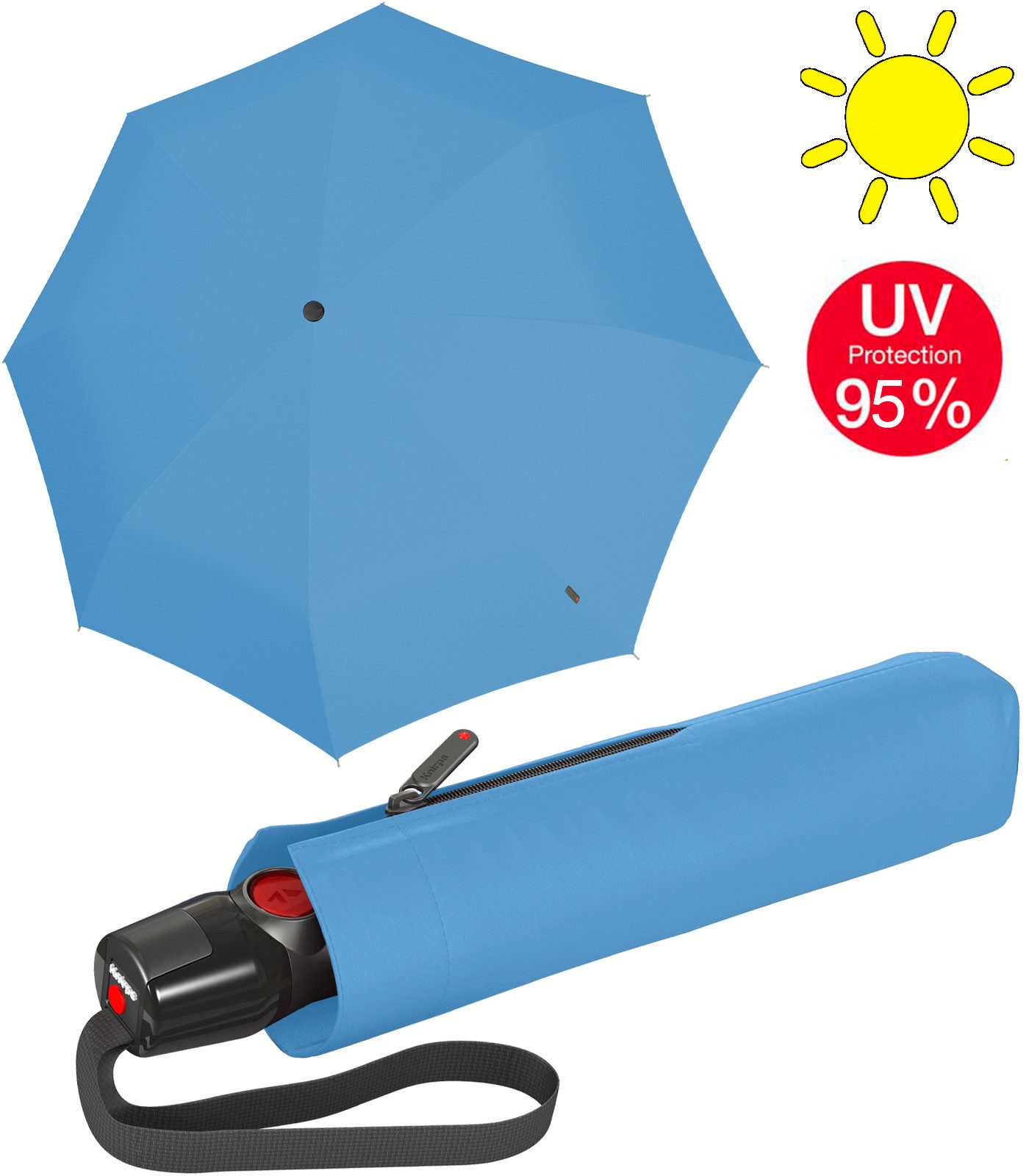 Knirps® Taschenregenschirm T.200 Duomatic mit leichtgängiger Auf-Zu-Automat günstig online kaufen