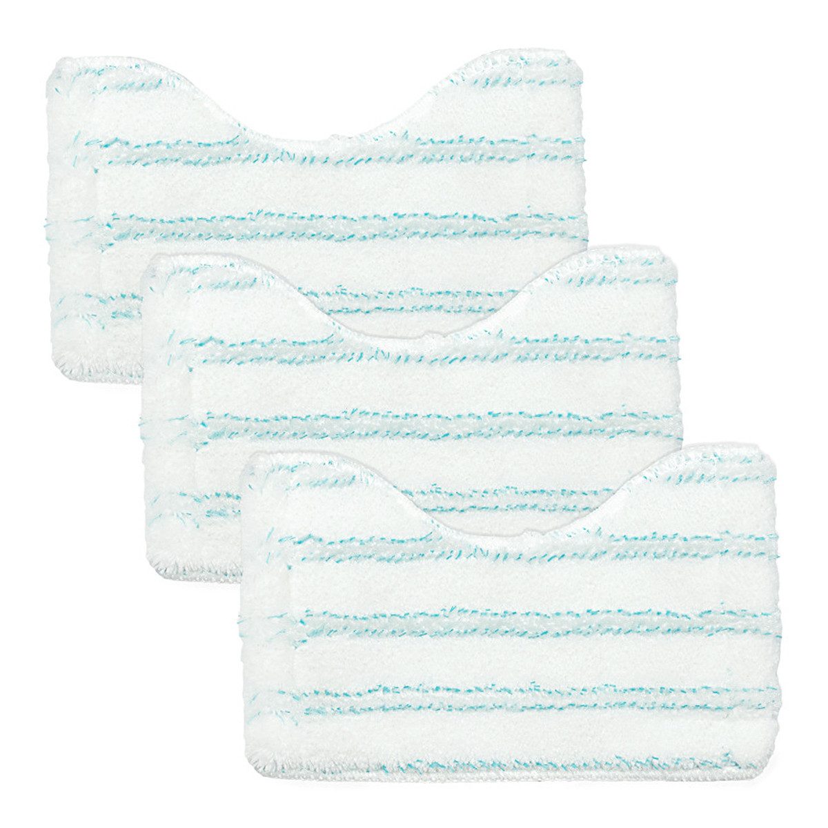 DOPWii 3 Stück Ersatzbezug kompatibel mit Leifheit Fliesen- & Wannenwischer Moppaufsatz (Wischbezug für Leifheit Wischbezug Micro Duo Bath Cleaner)