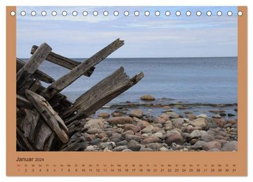 CALVENDO Wandkalender Südschweden (Tischkalender 2024 DIN A5 quer), CALVENDO Monatskalender