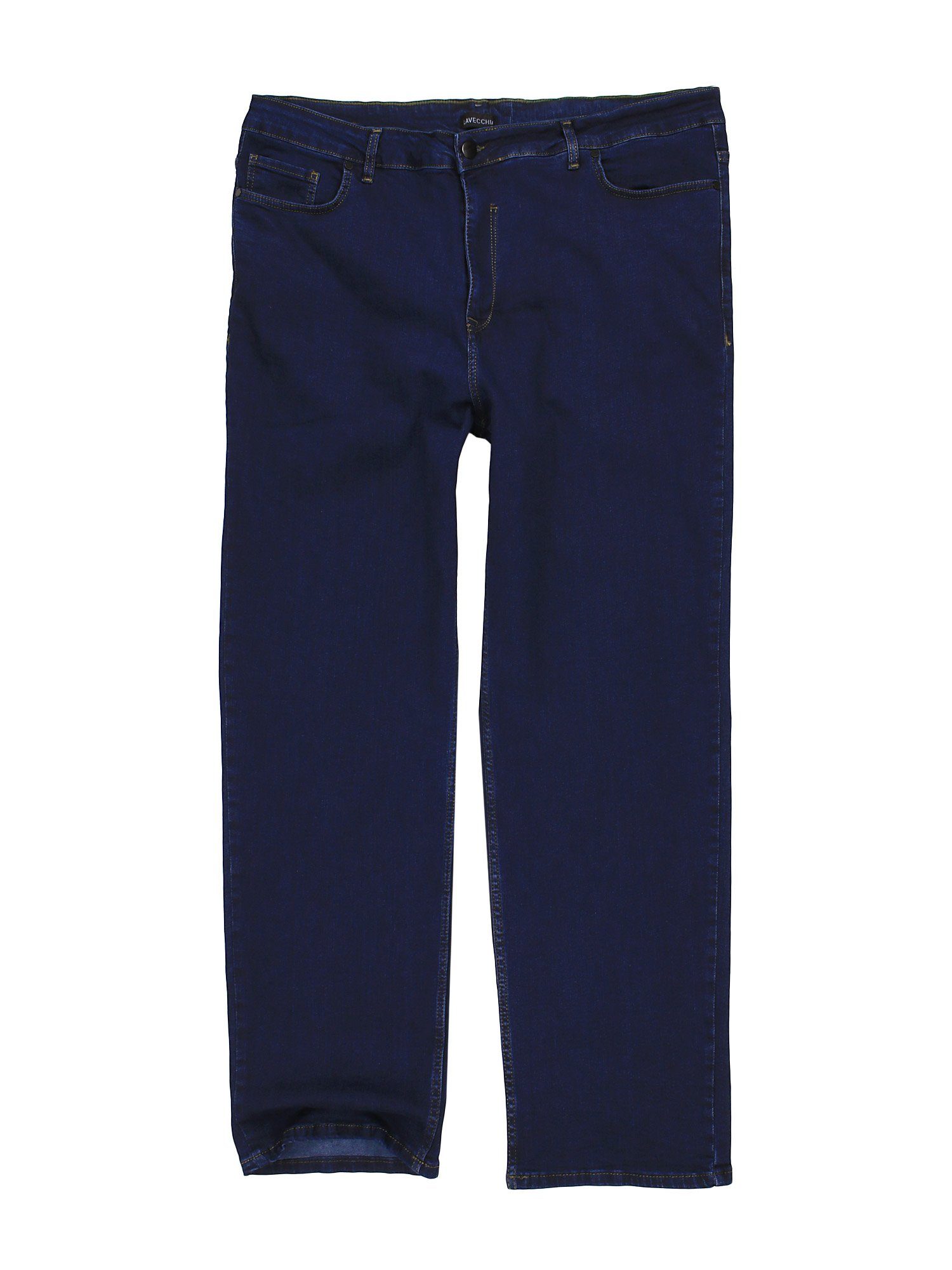 Lavecchia Comfort-fit-Jeans Übergrößen Herren Jeanshose LV-501 Stretch mit Elasthan dunkelblau
