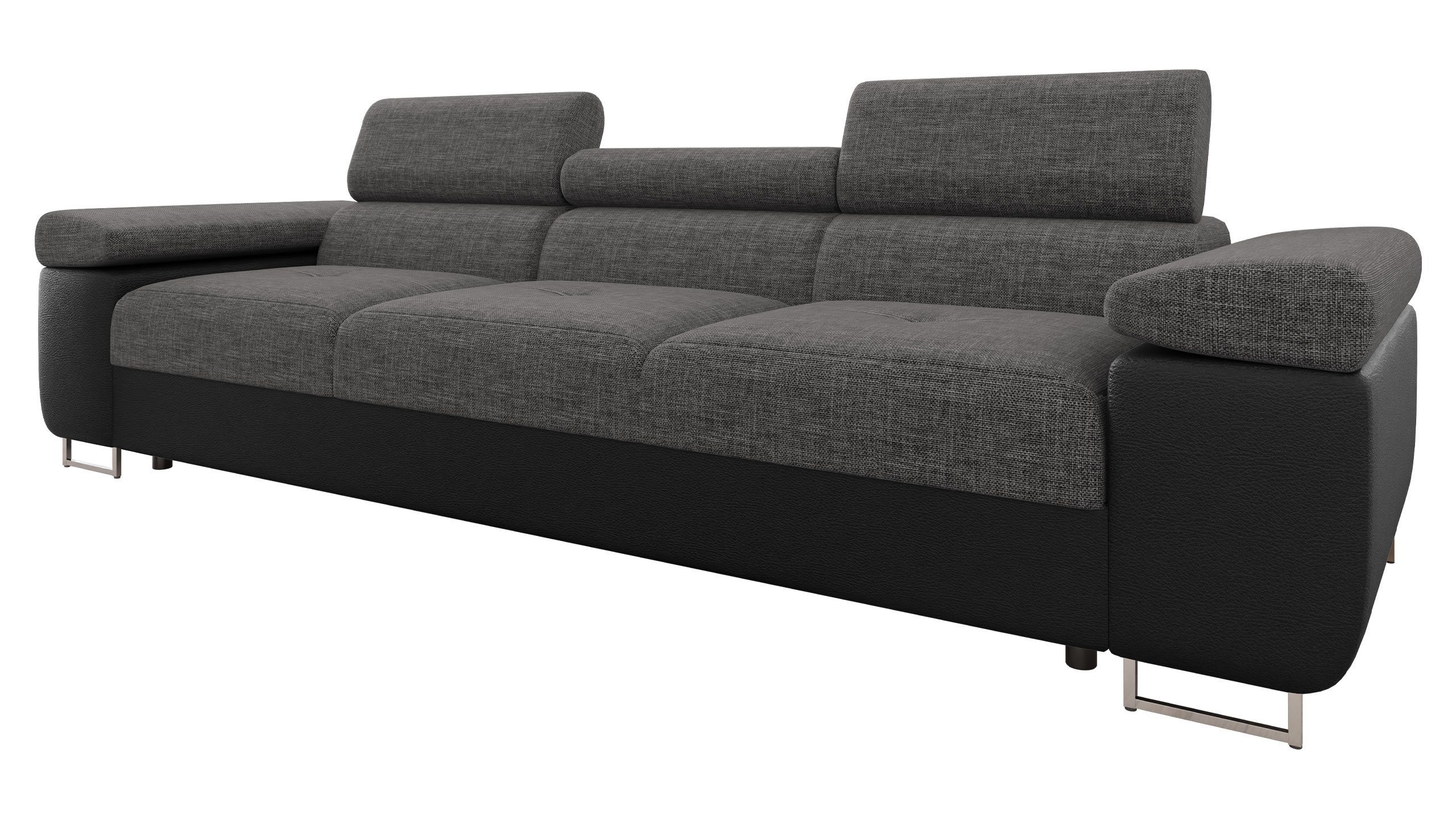 MIRJAN24 Sofa Torezio 3, Einstellbare Kopfstützen, günstig online kaufen