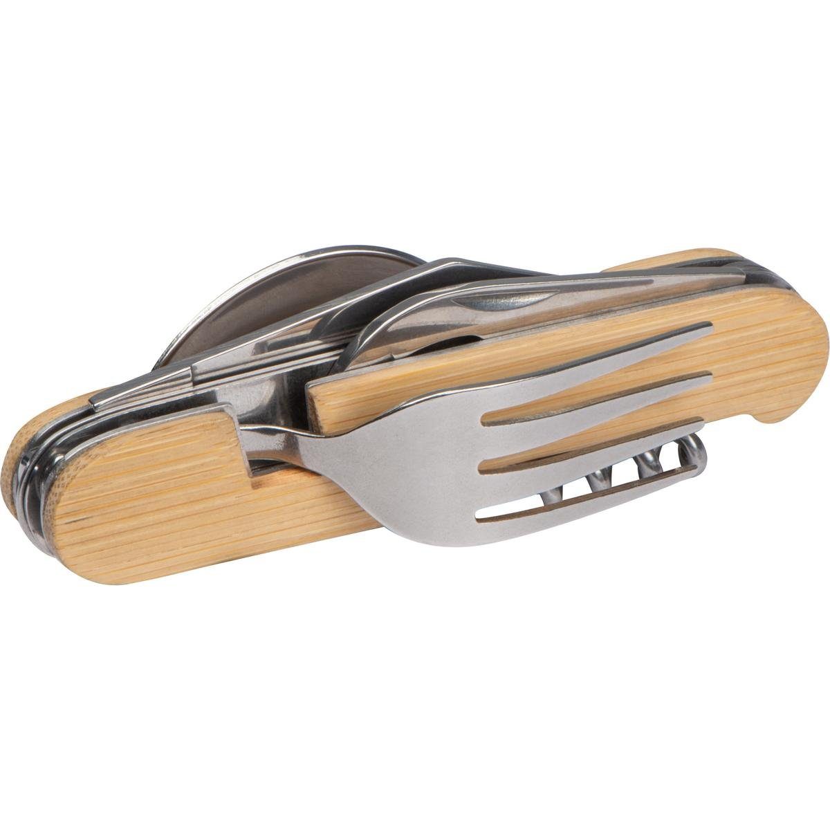 Macma Taschenmesser Campingbesteck / Reisebesteck
