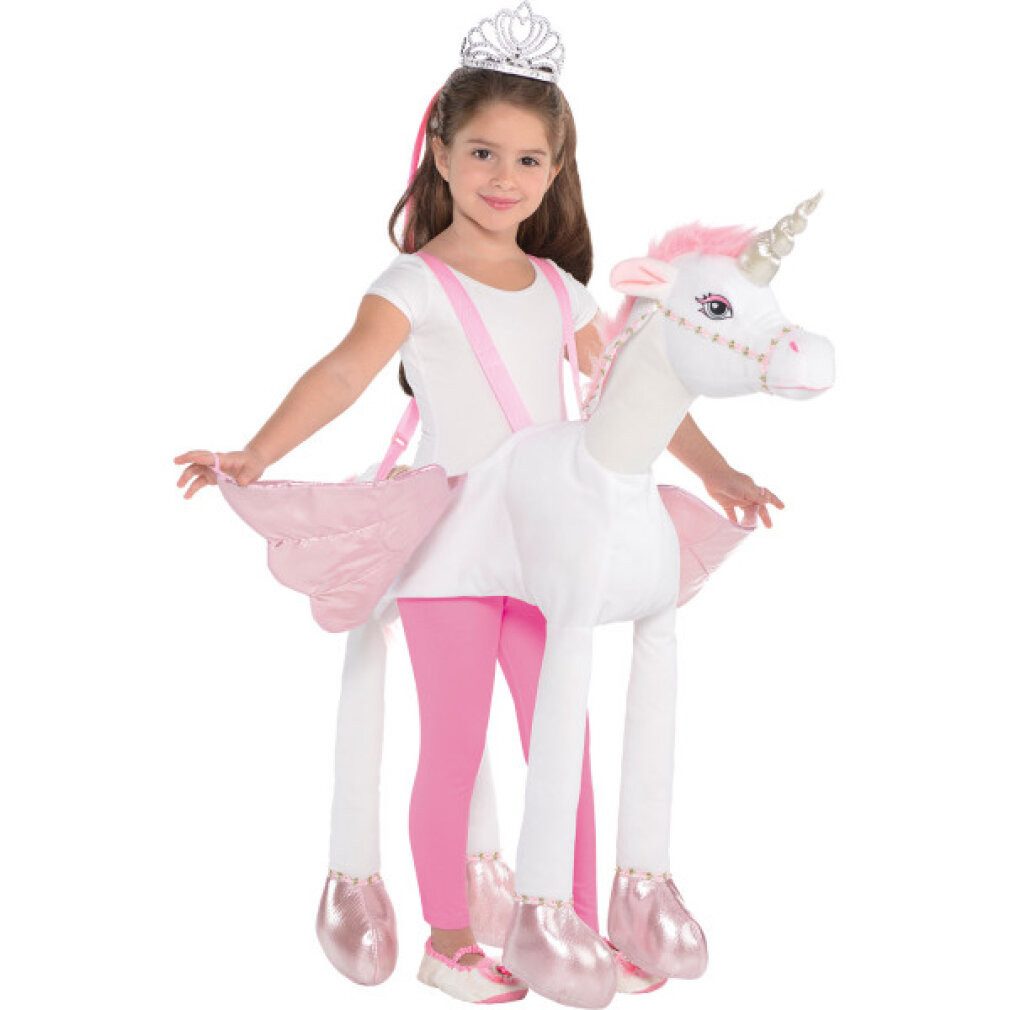 Amscan Kostüm Märchen Einhorn Reiter Kostüm für Mädchen