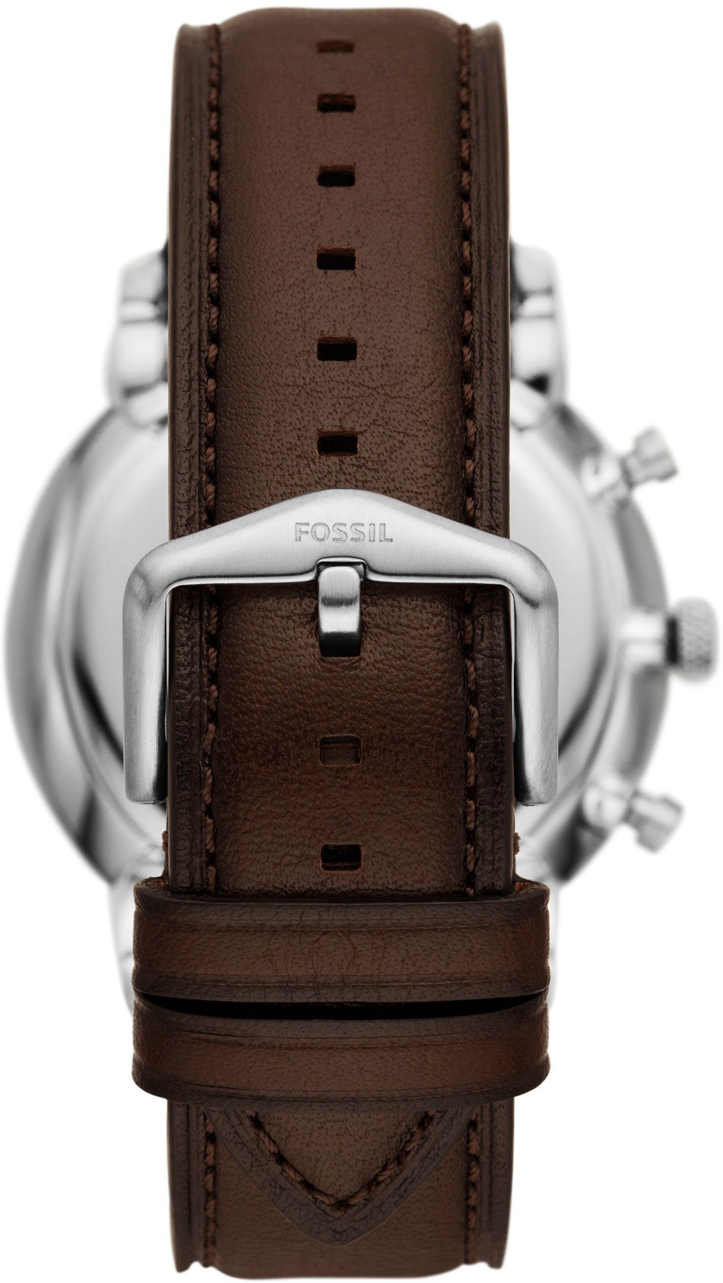 Fossil Chronograph Neutra FS6018SET, (2-tlg., mit Armband), Quarzuhr, Armbanduhr, Herrenuhr,Stoppfunktion, Geschenkidee, Datum