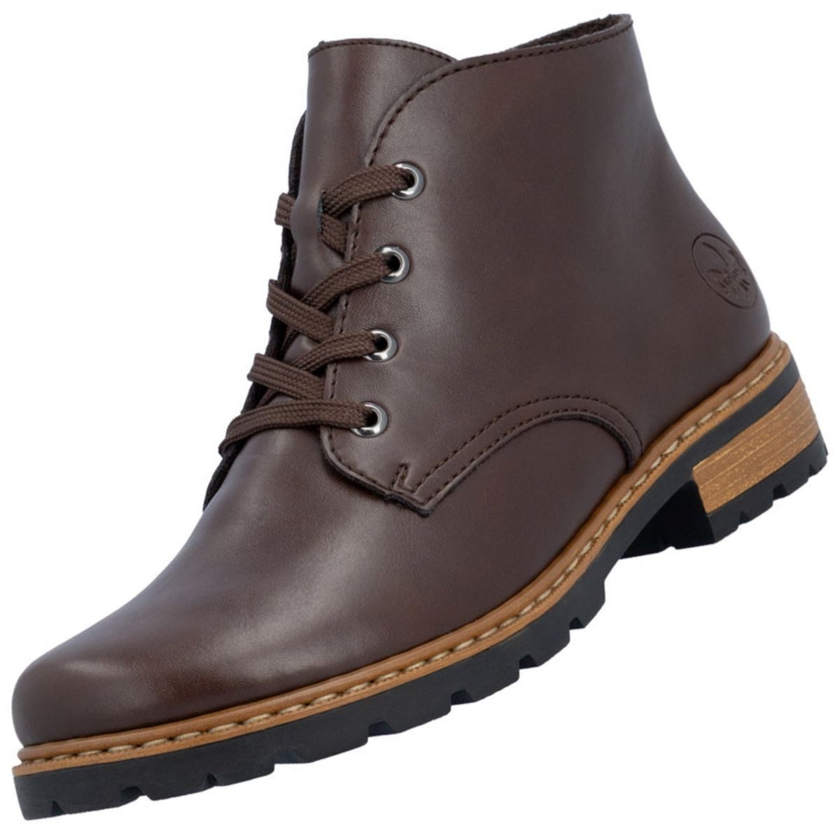 Rieker Z9310-25 Stiefelette Knöchelhoher Stiefel mit klassischer Schnürung