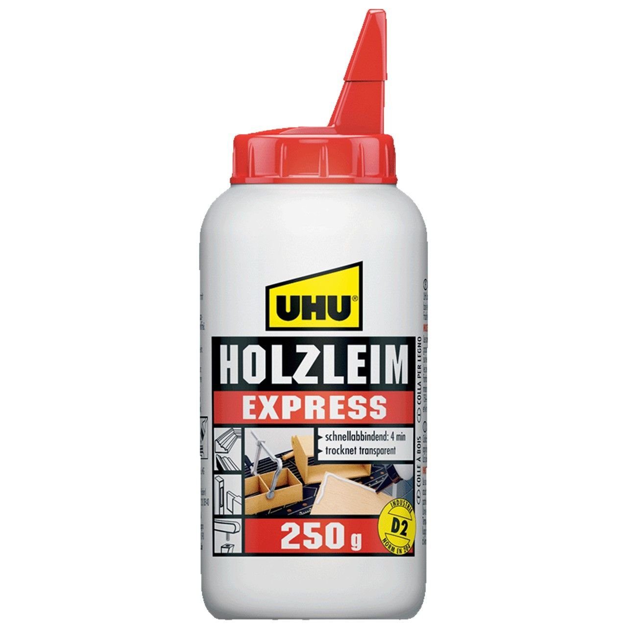 UHU Express Umleimer Holzleim 250 g UHU