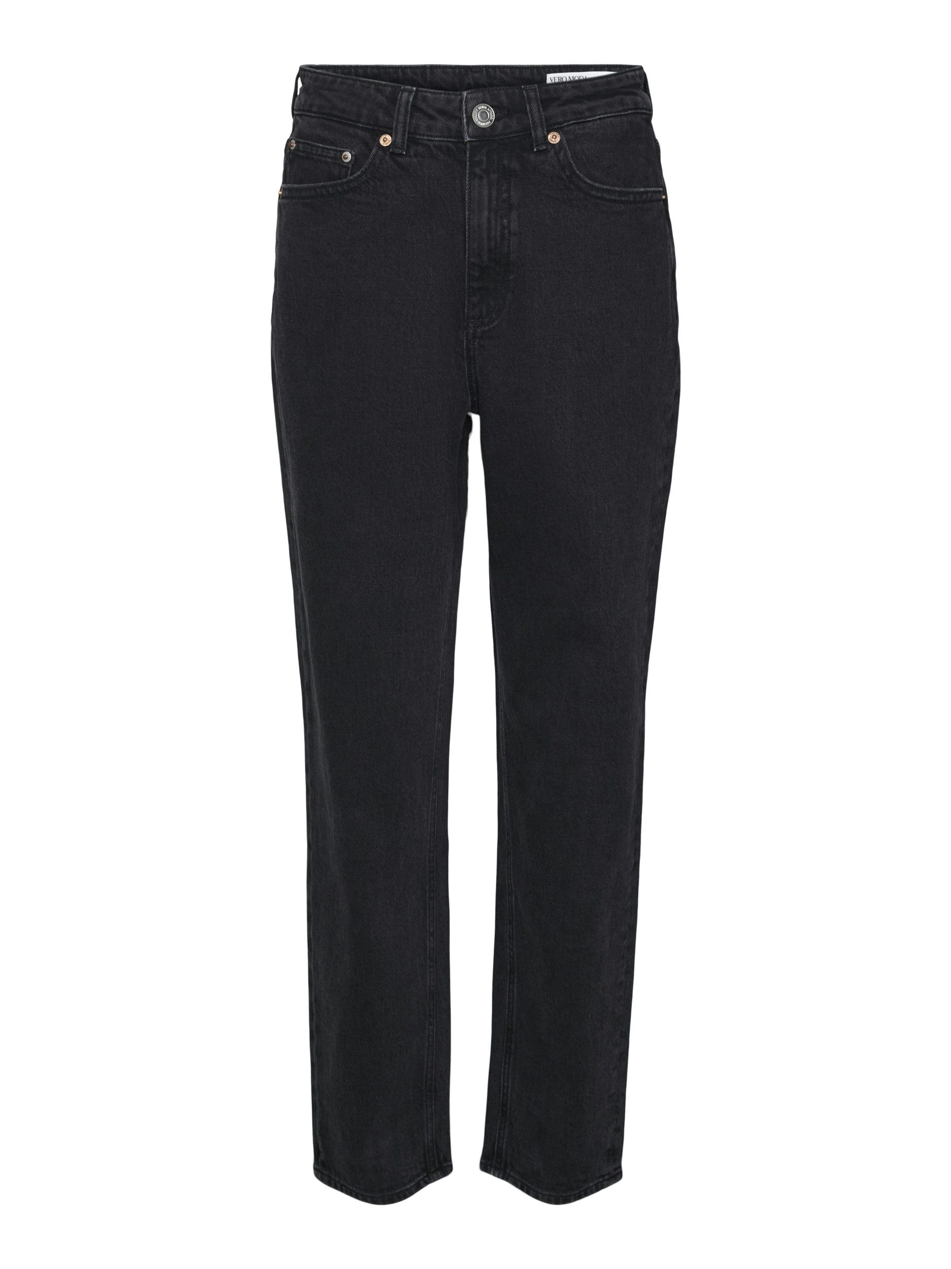 Vero Moda 5-Pocket-Jeans VMTESSA HR MOM JEANS RA128 GA Black Denim