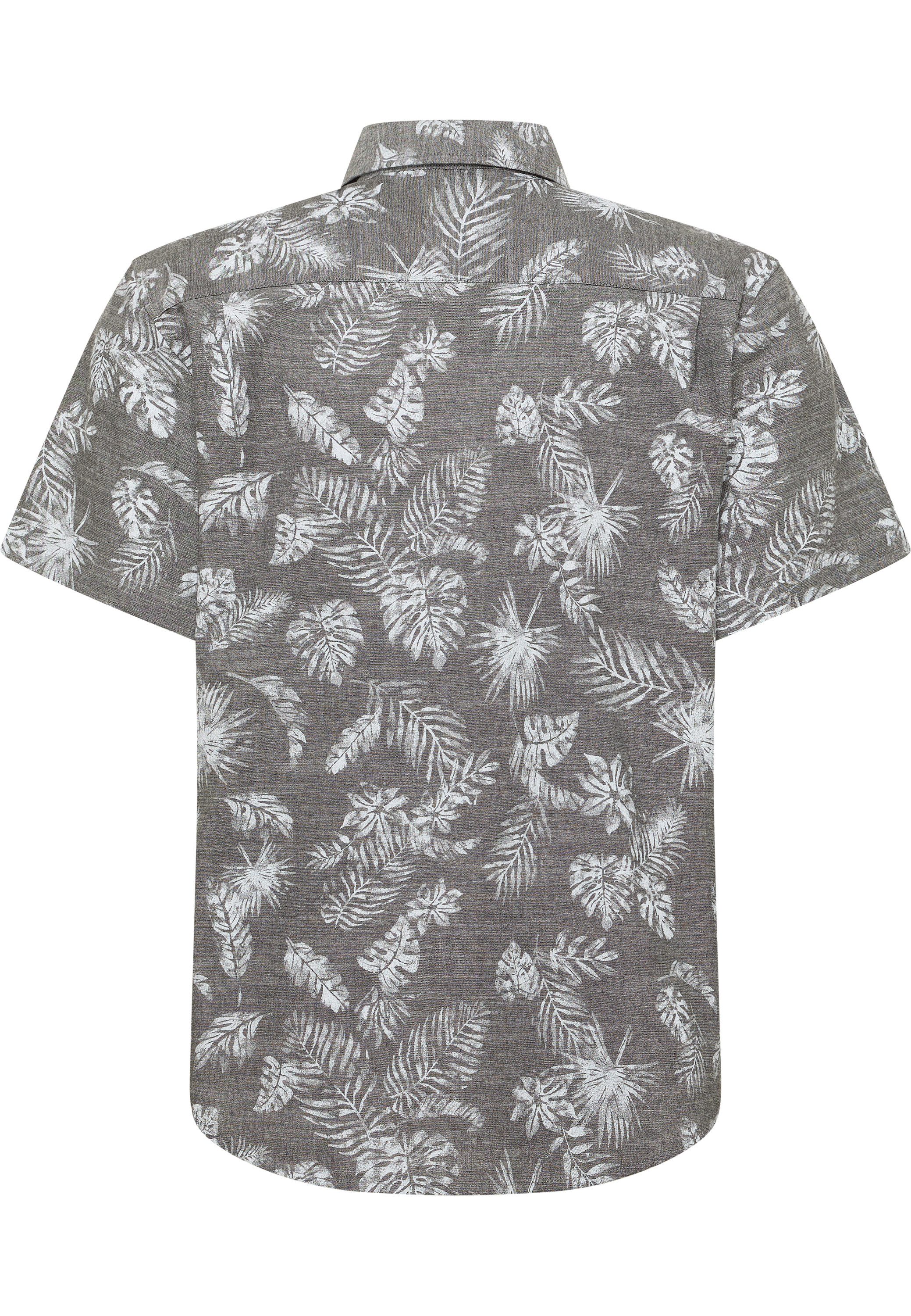 MUSTANG Kurzarmhemd Herren Style Chris Chambray AOP