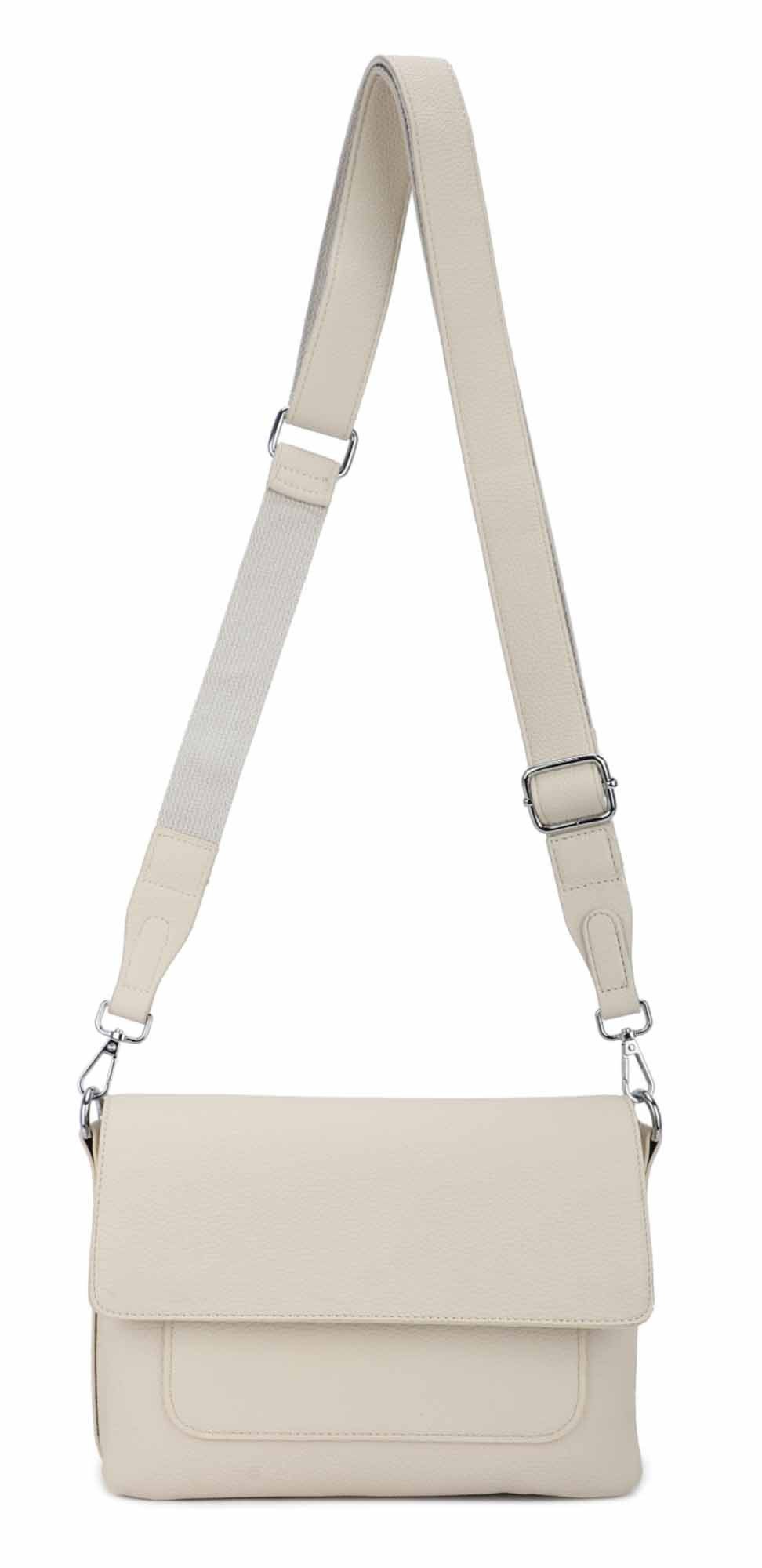 ITALYSHOP24 Schultertasche Damen Crossbody Bodybag Umhängetasche günstig online kaufen