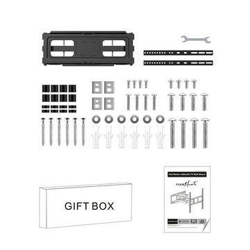 PureMounts PureMounts PM-FM41-400 - Neigbare und schwenkbare TV / Monitor Wandhal TV-Wandhalterung