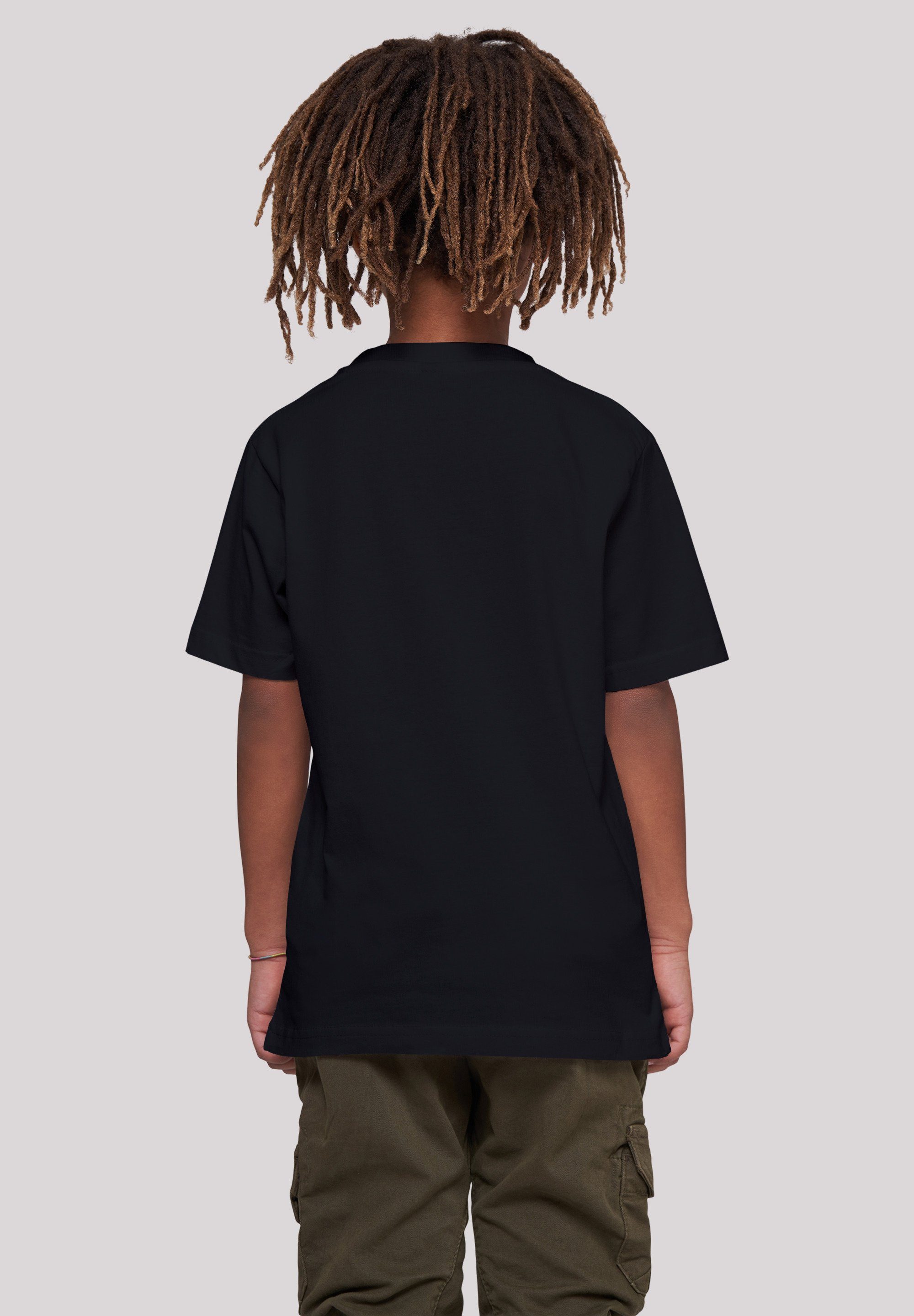 F4NT4STIC T-Shirt Disney Unisex Merch,Jungen,Mädchen,Bedruckt schwarz Mood Kinder,Premium Bambi