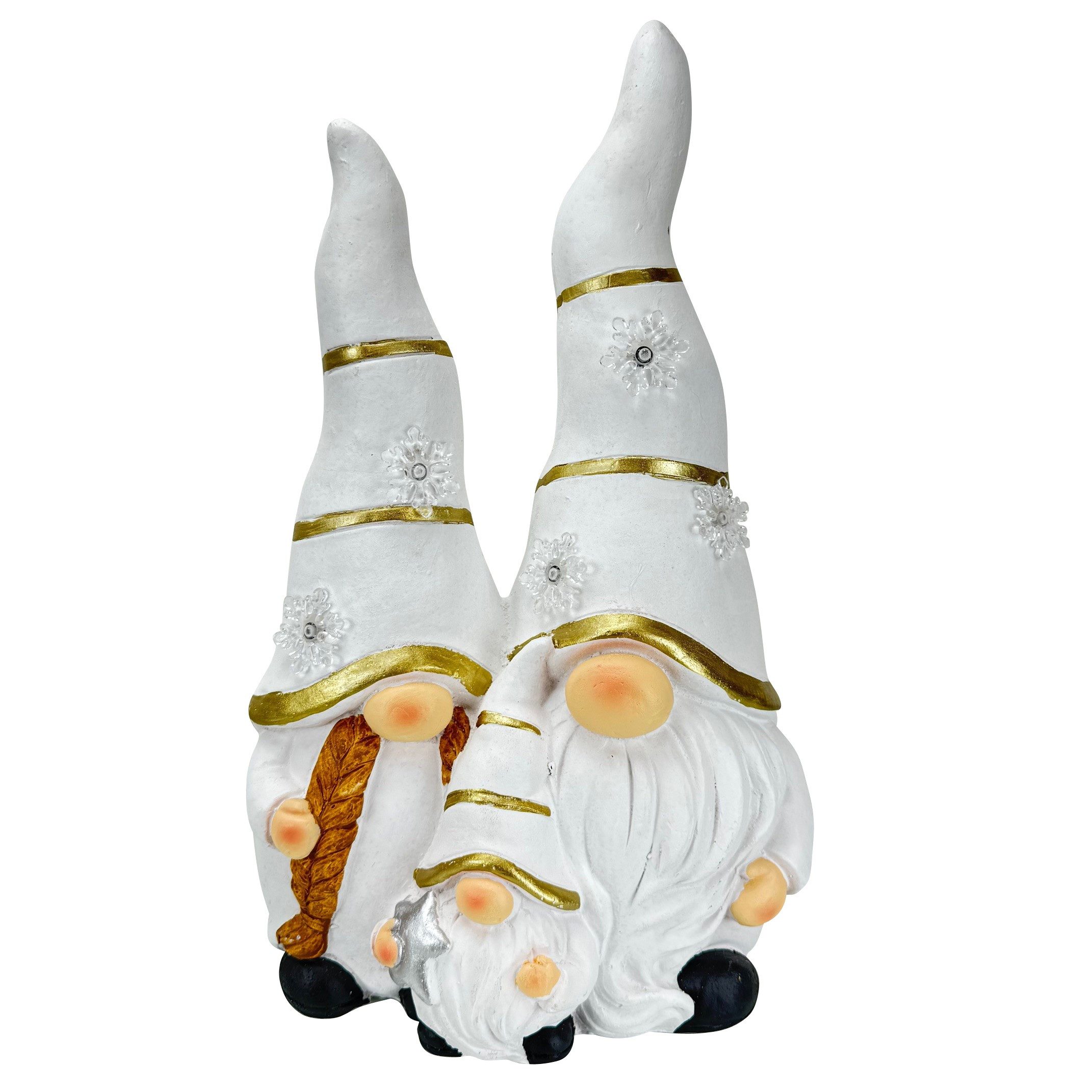 Online-Fuchs Weihnachtsfigur - Gartenfiguren Wichtelfamilie für günstig online kaufen