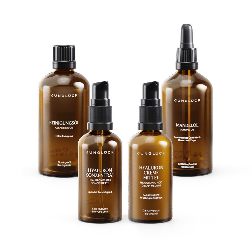 JUNGLÜCK Hautpflege-Set Schwangerschafts-Pflegeset, 1-tlg., für eine gut versorgte Haut in der Schwangerschaft