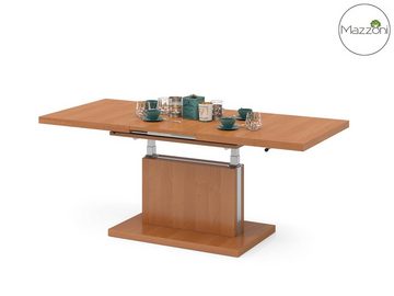 Mazzoni Couchtisch Aston Erle stufenlos höhenverstellbar ausziehbar 120-200cm Esstisch