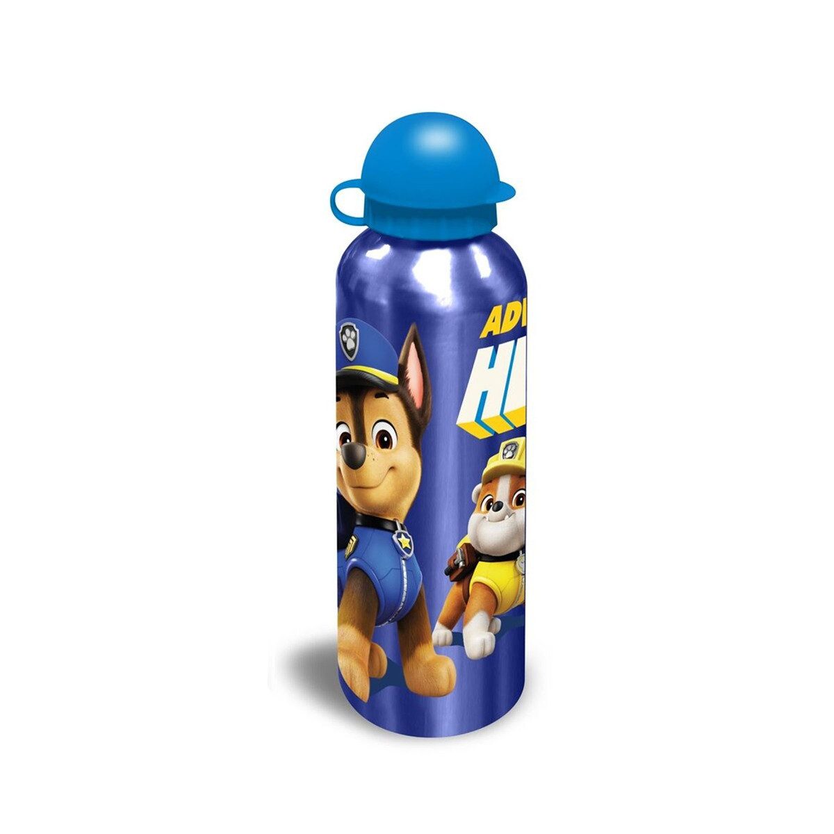 PAW PATROL Trinkflasche 500 ml – Aluminium für Sport & Freizeit, Schule - Dunkelblau