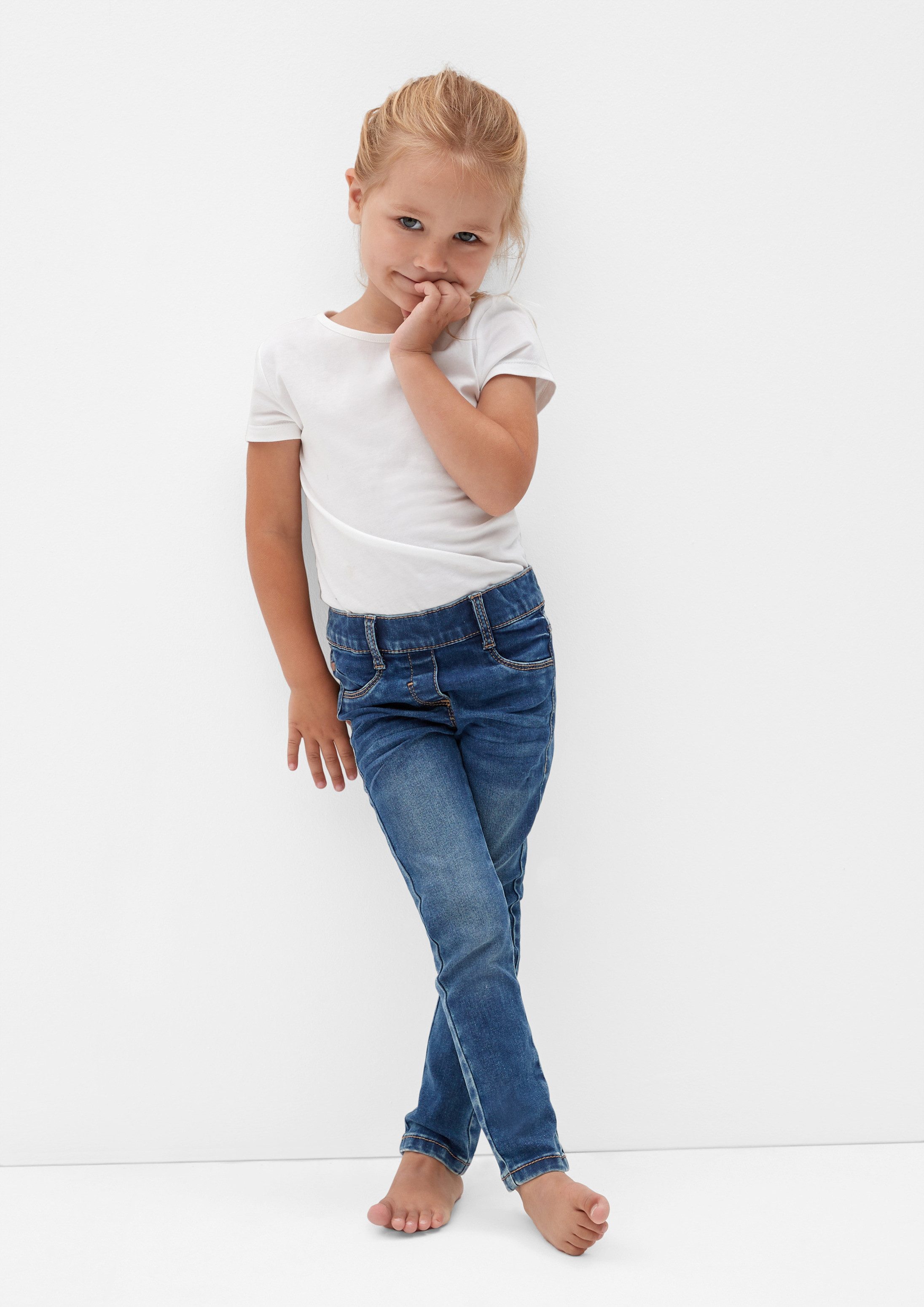 s.Oliver Regular-fit-Jeans Jeans-Hose TREGGINGS Jeans Treggings / Skinny Fit / Mid Rise / High Rise / Skinny Leg