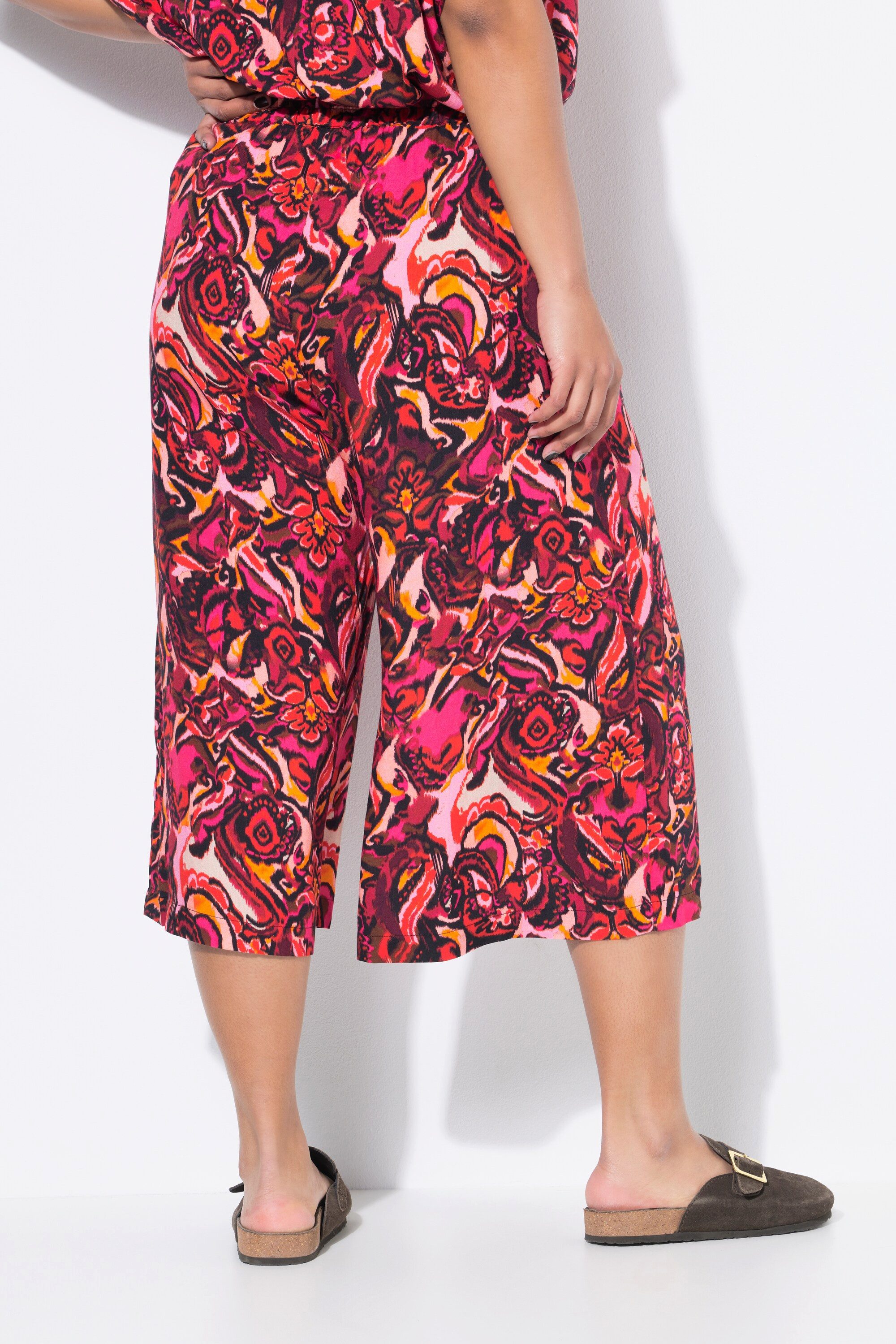 Studio Untold Culotte Culotte Wide Legs Alloverdruck