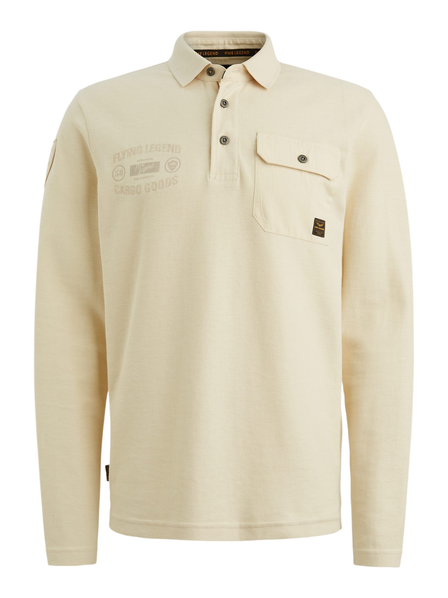PME LEGEND Langarm-Poloshirt
