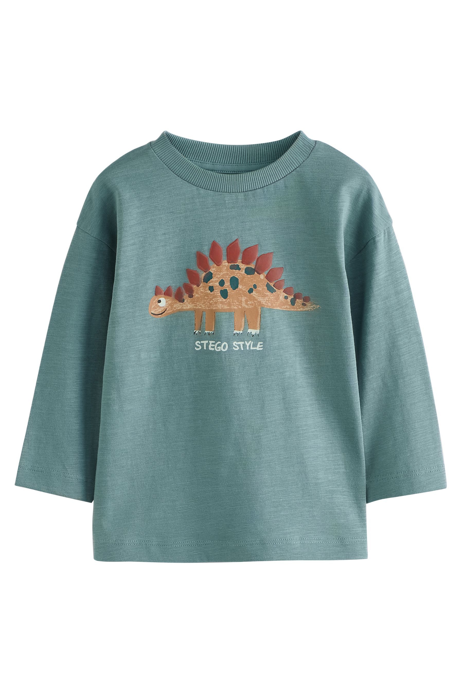 Next Langarmshirt 3er-Pack Langarmshirts mit Grafik (3-tlg) – Bild 5 von 5
