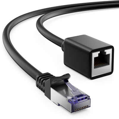 deleyCON »deleyCON 1m CAT7 Patchkabel Verlängerung S/FTP Netzwerkkabel LAN DSL RJ45 Kabel« LAN-Kabel