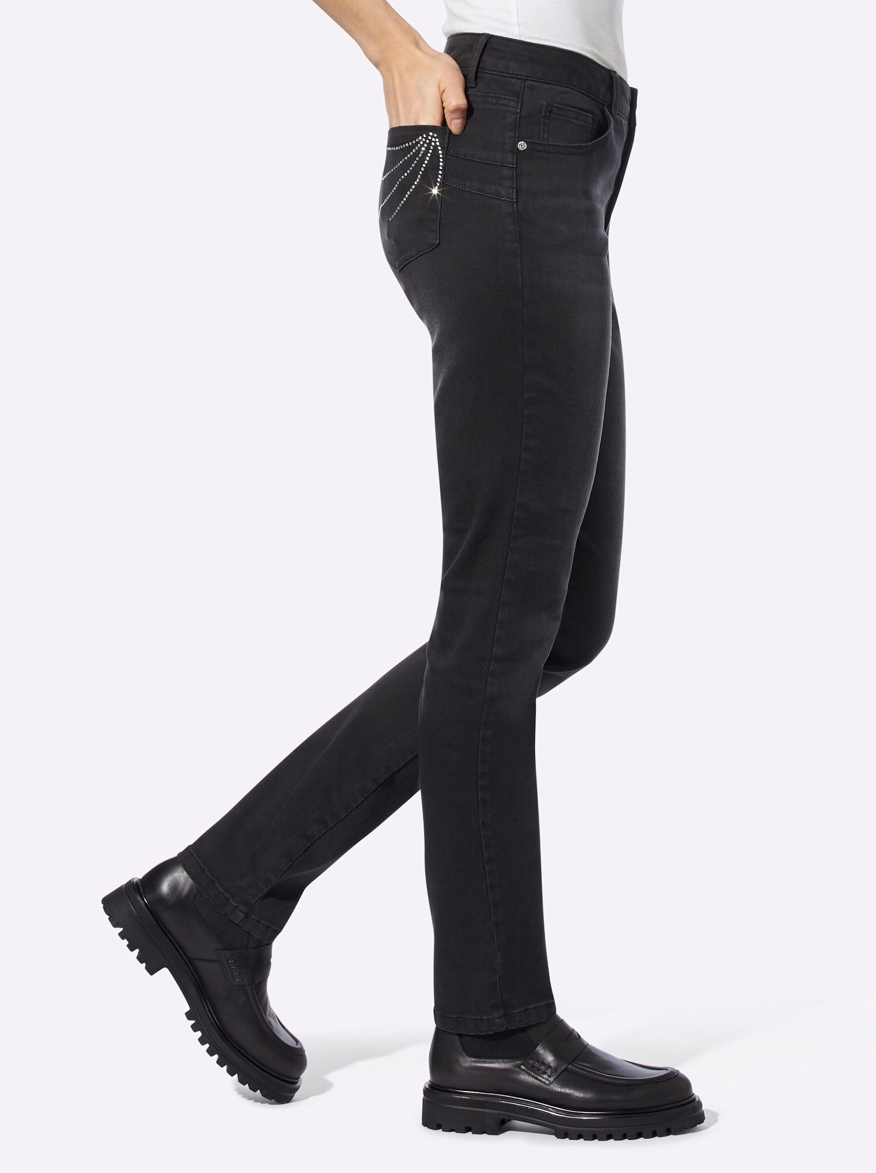 heine Bequeme Jeans Röhrenjeans günstig online kaufen