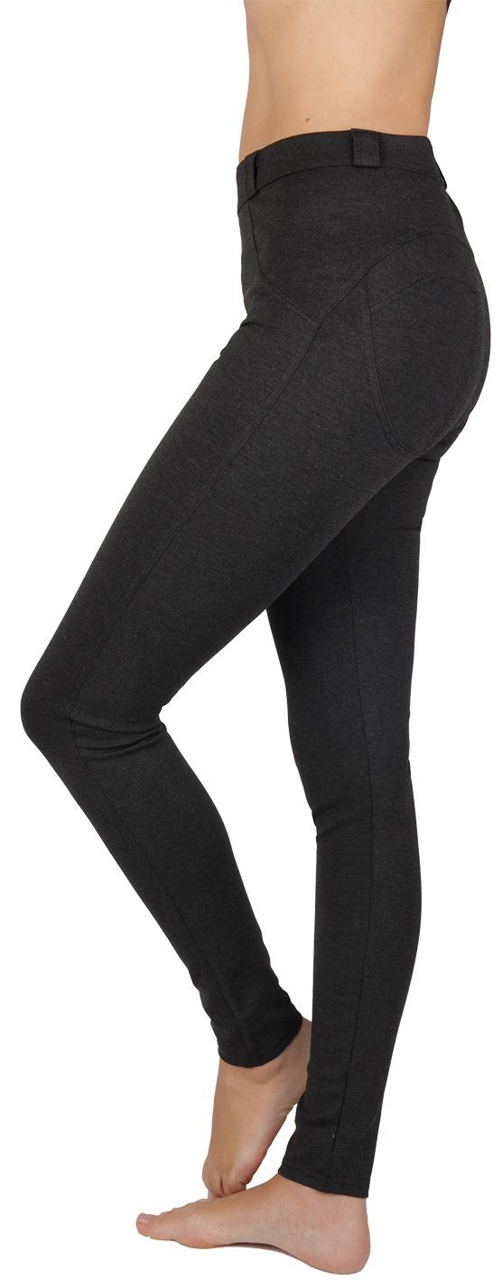 GIULIA Leggings Po Push-Up Blickdicht Figurenformend Treggings. € 29,95