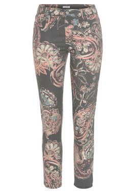 LASCANA 7/8-Jeggings mit Paisleyprint, schmale Passform, Super-Stretch-Qualität