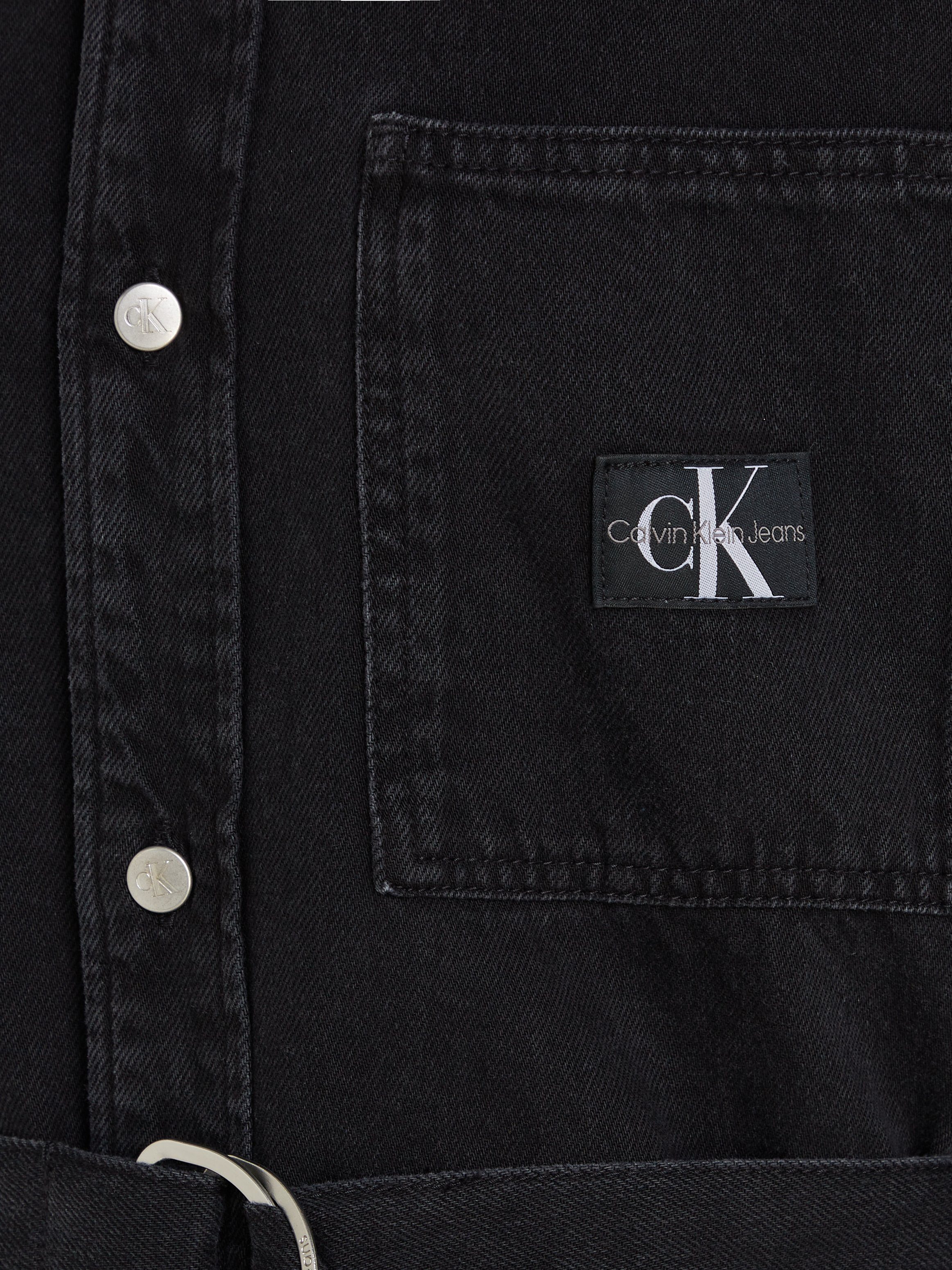 UTILITY DENIM Jeans Jeanskleid SHIRT Calvin BELTED Klein DRESS