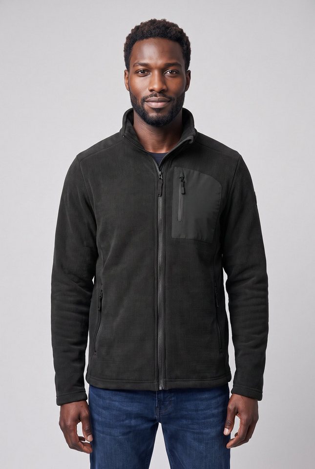 G.I.G.A. DX by killtec Strickfleecejacke GW 43 MN KNTFLC JCKT mit Teddyfleece, Regular Passform