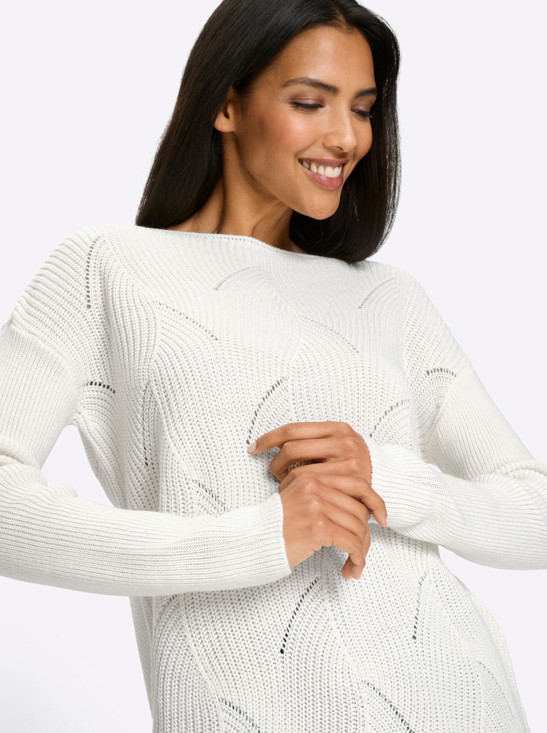 Sieh an! Strickpullover Pullover .