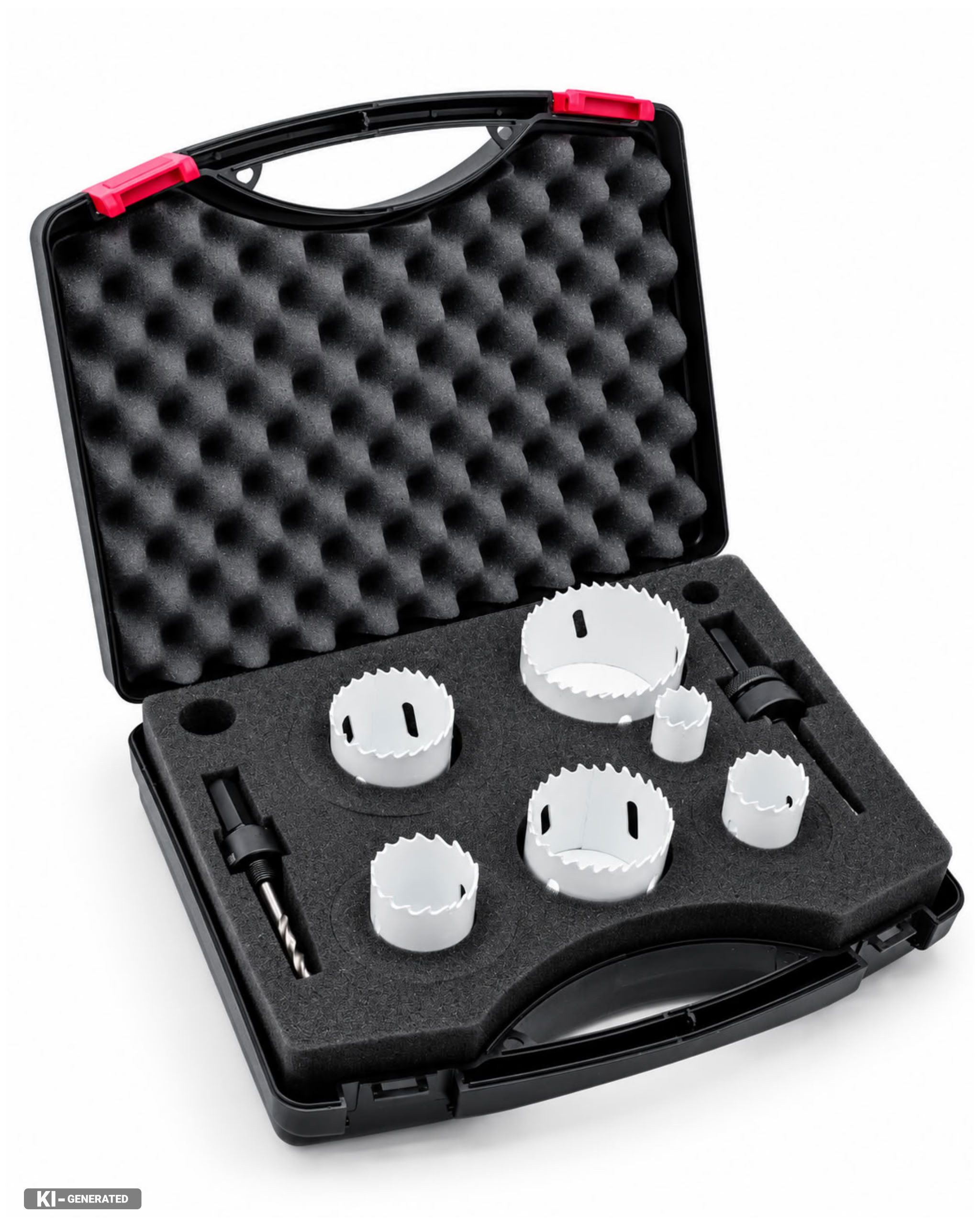 MPS Lochsäge MPS HSS-Bi-Metall Lochsägenkoffer M42 für Metall mit 8% Cobalt, 8-tlg., 8-tlg.
