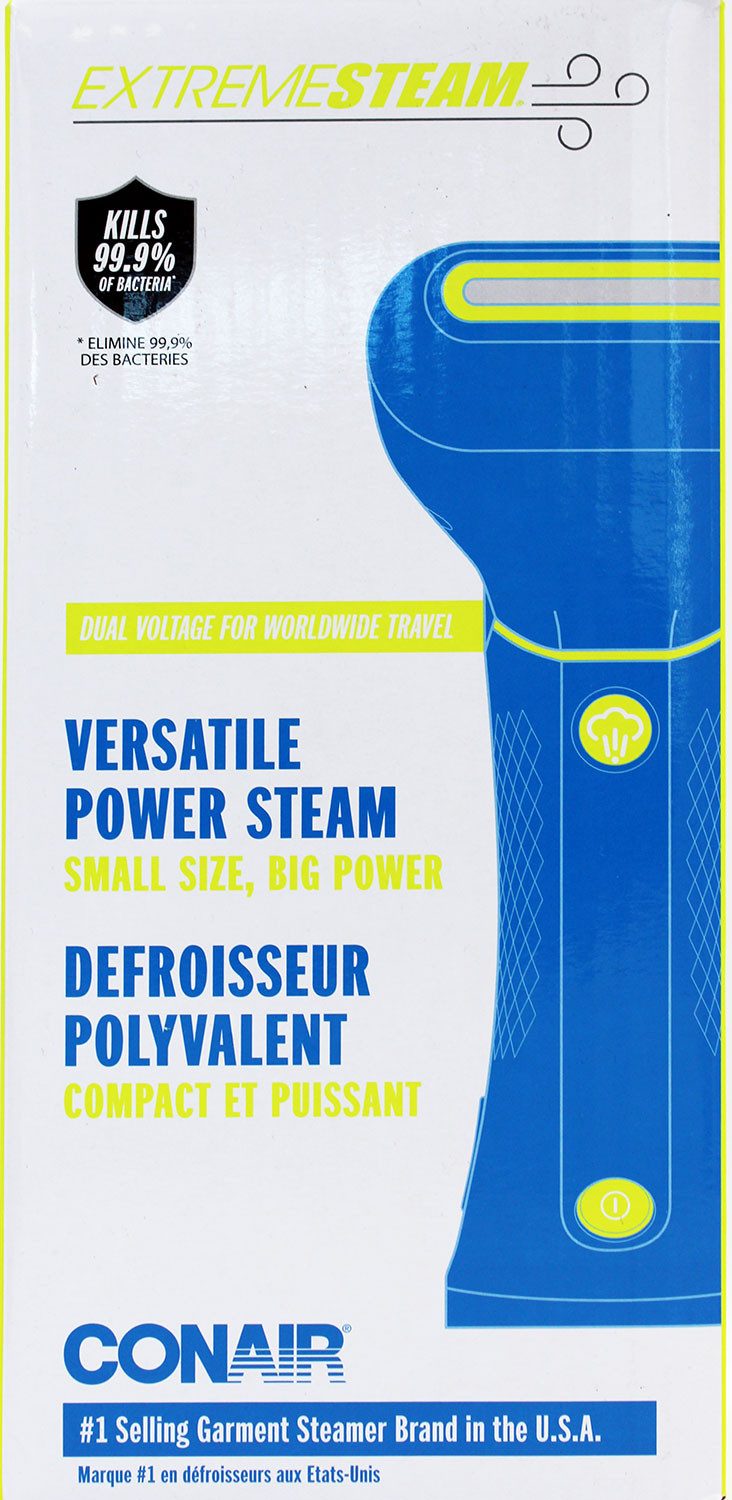 BaByliss Dampfbürste Conair GSC24BLE Dampfbürste TravelSteam Power blau