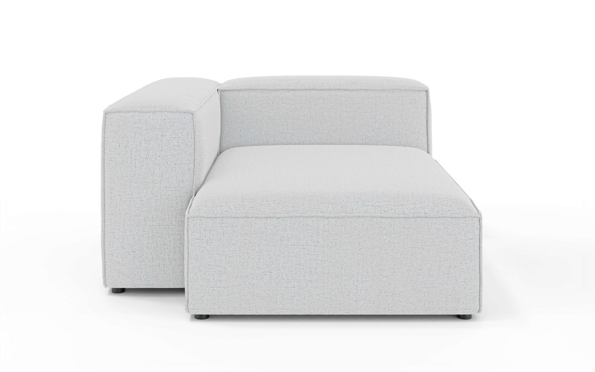 OTTO home Ottomane XL HAILY links/rechts bestellbar, extra tief, Maße B/T/H: 130/160/72cm, als Modul oder separat verwendbar, für individuelle Zusammenstellung