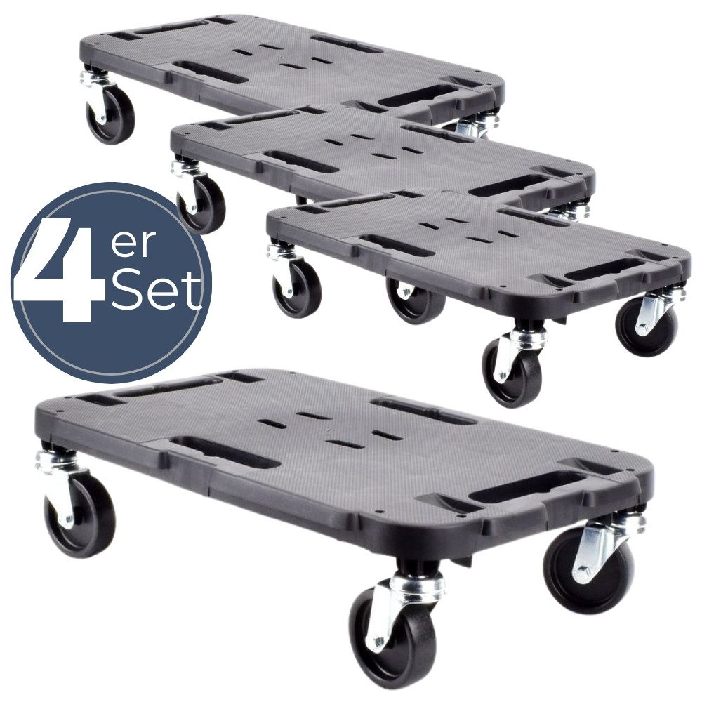 GarPet Меблевий ролик 4x Transport Roller Rollbrett Werkstatt Pflanzen Möbel Pflanzen 48