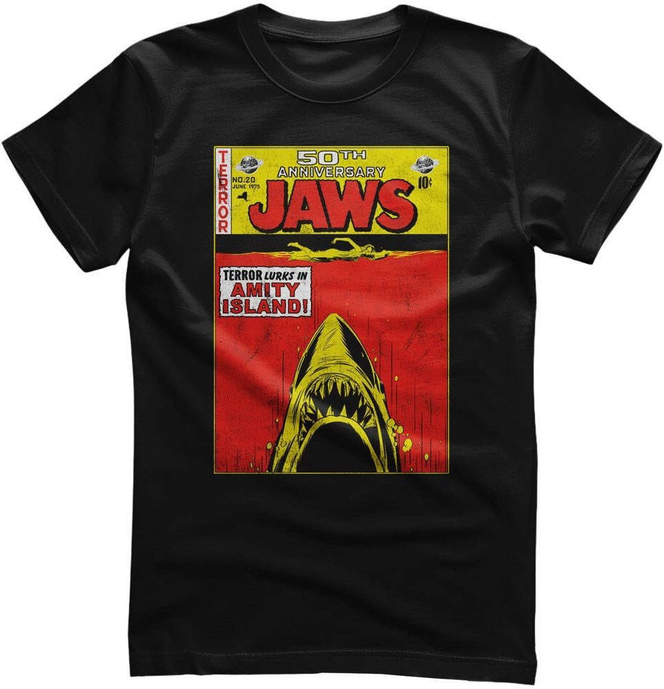 Jaws T-Shirt JAWS 50th Anniversary T-Shirt